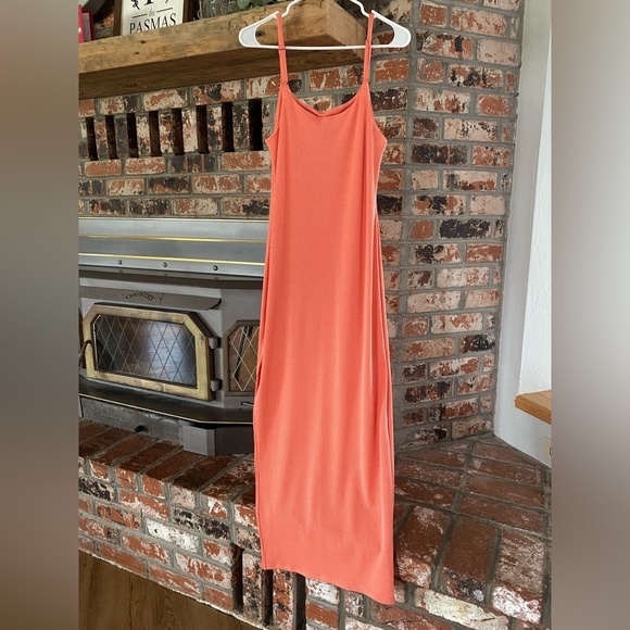 Vici - Bodycon Dress - M - Coral/Orange - Picture 6 of 6